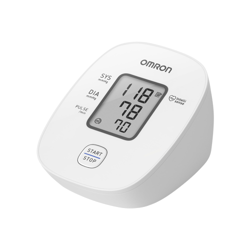 Omron Blood Pressure Monitor, IntelliSense Technology, Compact and Lightweight, Easy to Use, White (HEM-7121J)