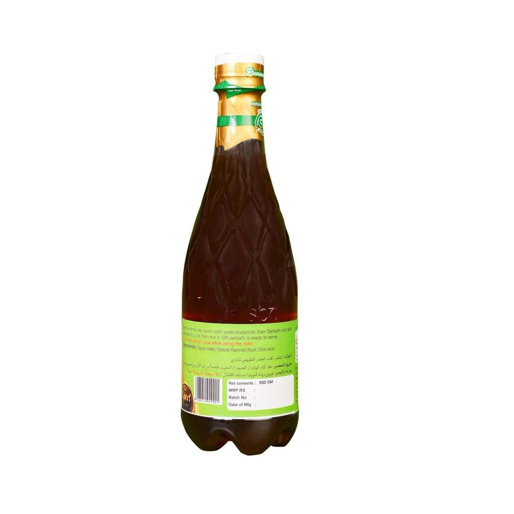 Green Root Drinks Export Quality Natural Mojito Drink Syrup – 500ML (Nannari Flavor) | Refreshing Herbal Beverage Mix
