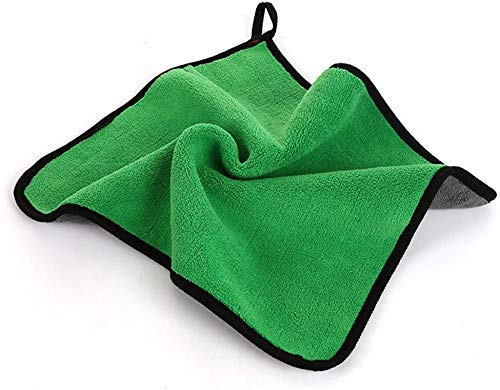 Car Cleaning Microfiber Towel, Super Absorbent Car Wash Cloth, Lint-Free Polishing Drying Towel for Cars Motorcycles Bicycles Windows Home Cleaning
