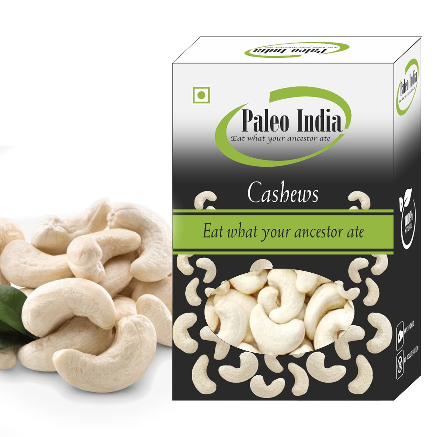 Paleo India 250g Jumbo Size Cashews W240| Kaju Cashew Nuts