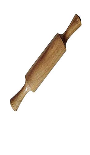 AV Fashion India - Belan Wooden Rolling Pin | | Chapati Roller | Roti Maker | Phulka Maker | Roti Roller. (AV_KI21)