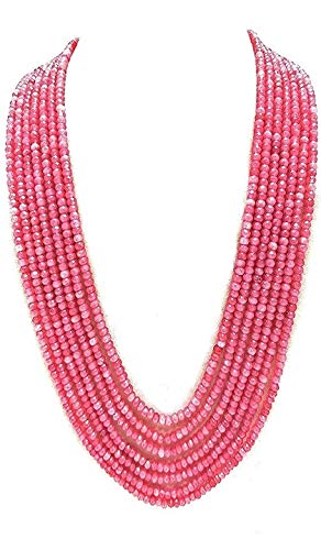 AV FASHION INDIA Necklace for Girls (Pink)