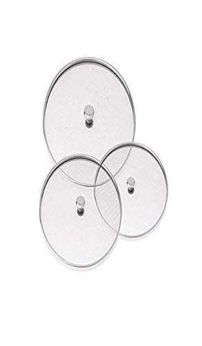 AV Fashion India - Stainless Steel net Cover/lid for Milk, Curry etc Pack of 3 (8, 9, 10 inch) (AV_KI12)
